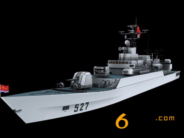 长安3d护卫舰模型